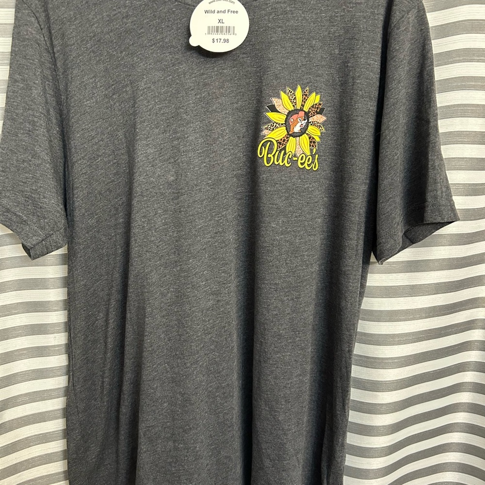 Wild and Free Women's Charcoal Short Sleeve Tee
